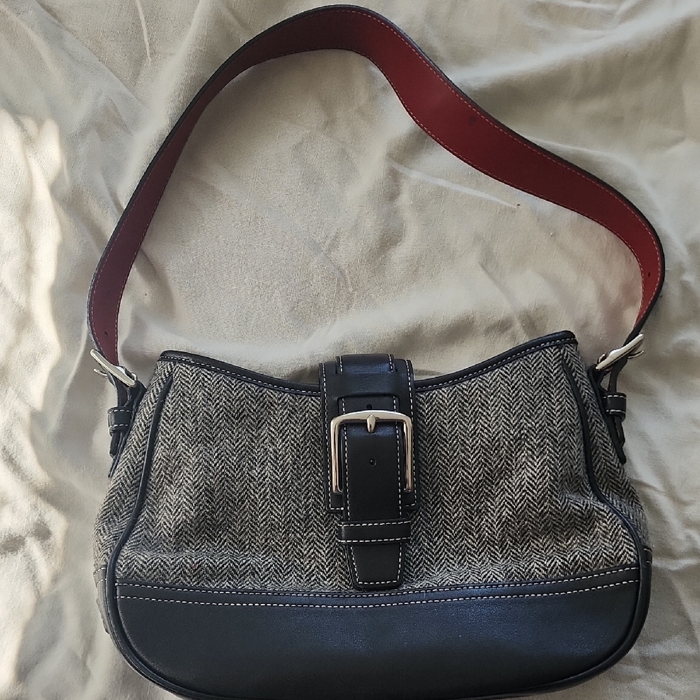 Y2k COACH Hampton Tweed Bag